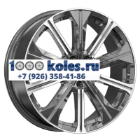 Premium Series 7x19/5x108 ET33 D60,1 КР013 (Tiggo 7 Pro) Diamond Gloss Graphite (4210017)