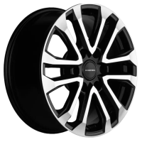 Khomen Wheels 7,5x18/6x139,7 ET30 D106,1 KHW1805 (Fortuner/Hilux) Black-FP