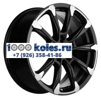 Khomen Wheels 7,5x18/5x114,3 ET50 D54,1 KHW1808 (Geely Coolray) Black-FP