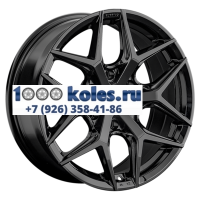LS 8x18/6x139,7 ET20 D106,1 1303 BK (конус, Колпак+лого)
