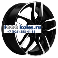 Khomen Wheels 6,5x17/5x114,3 ET45 D67,1 KHW1708 (Mazda3/CX30) Black-FP
