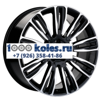 Khomen Wheels 8,5x20/5x108 ET45 D63,4 KHW2004 (Velar) Black-FP
