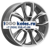Premium Series 7x18/5x114,3 ET38 D67,1 КР001 (Outlander) Diamond Gloss Graphite