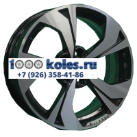 Khomen Wheels 7x17/5x108 ET40 D54,1 KHW1724 (Jac/Москвич 3) Black-FP