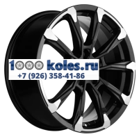 Khomen Wheels 7,5x18/5x114,3 ET50 D66,1 KHW1808 (Murano) Black-FP