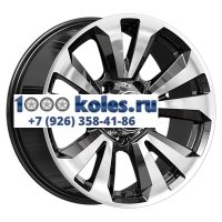K&K 8x18/5x139,7 ET30 D108,5 Ла-Пас (КС897) Алмаз черный