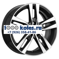 K&K 6,5x16/5x105 ET38 D56,6 Rassvet (КС868) Алмаз черный SK