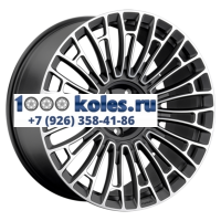 LS Forged 10x22/5x130 ET28 D71,6 LS FG25 MBF (конус, Колпак+лого)