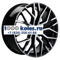 Khomen Wheels 8,5x20/5x112 ET20 D66,5 KHW2005 (Q8) Black-FP