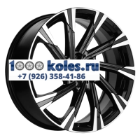 Khomen Wheels 7,5x19/5x114,3 ET45 D60,1 KHW1901 (Geely Atlas/Atlas Pro) Black-FP
