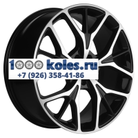 Khomen Wheels 8x20/5x120 ET30 D66,1 KHW2012 (Voyah FREE) Black-FP