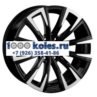 LS 8x20/6x139,7 ET30 D77,8 812 BKF (конус, Колпак+лого)