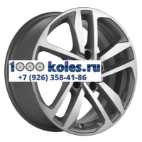 Khomen Wheels 6,5x16/5x114,3 ET47 D66,1 KHW1612 (Fluence/Juke) F-Silver-FP