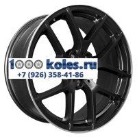 PDW 8x18/5x112 ET35 D66,56 5188 Semi Matt Black+Machine Lip (PDW)
