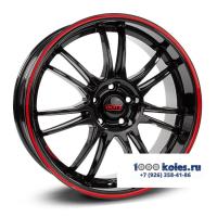 Dotz R19 / 8J PCD 5x112 ЕТ 45 ЦО 70.1 Shift pinstripe red