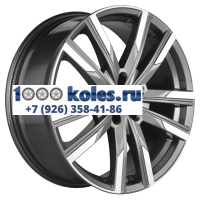 Khomen Wheels 7,5x19/5x100 ET28 D57,1 KHW1905 (FAW Bestune T77) Gray-FP