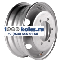 Asterro 6x16/6x222,25 ET125 D164 B19DS44,4 Silver (6002) Азия (HD72,78, HINO, ISUZU)