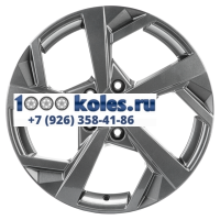 Khomen Wheels 7x17/5x114,3 ET50 D67,1 KHW1712 (CX-5/Seltos/Optima) Gray