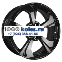 Khomen Wheels 7x17/5x114,3 ET48 D67,1 KHW1724 (JAC J7) Black