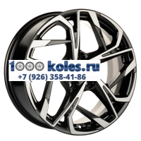Khomen Wheels 7x17/5x110 ET45 D67,1 KHW1716 (DFM580) Black-FP