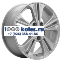 Khomen Wheels 6x16/5x112 ET50 D57,1 KHW1603 (Jetta) F-Silver