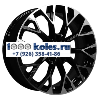 Khomen Wheels 7x17/5x114,3 ET37 D66,5 KHW1718 (Jolion) Black-FP