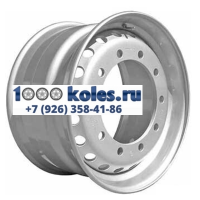 SRW 11,75x22,5/10x335 ET135 D281 Silver (8221106) (15,5 мм) Китай, руль 5 000 кг усил.