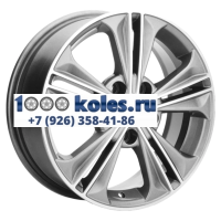 Khomen Wheels 6x16/5x114,3 ET43 D67,1 KHW1603 (Creta/Seltos) G-Silver-FP