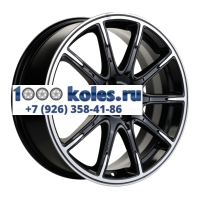 Khomen Wheels 6,5x17/4x100 ET50 D60,1 KHW1707 (Lada Vesta) Black-FP