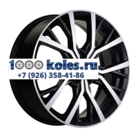 Khomen Wheels 7x18/5x114,3 ET45 D66,1 KHW1806 (Teana/X-trail/Juke) Black-FP