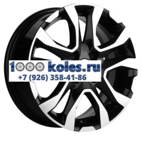 Khomen Wheels 6x15/4x100 ET50 D60,1 KHW1503 (Vesta) Black-FP