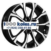 Khomen Wheels 6,5x16/5x114,3 ET40 D66,1 KHW1605 (Qashqai/Tiida) Black-FP