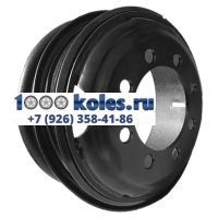 Kronprinz 7x20/8x275 ET144 D214 B20DS44 Black (55-П130-3101012) (11 мм) ЗИЛ-130 футор. 2 030 кг