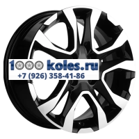 Khomen Wheels 6x15/4x100 ET39 D56,6 KHW1503 (Cobalt) Black-FP