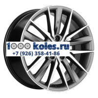Khomen Wheels 8x18/5x114,3 ET53 D54,1 KHW1807 (Geely Coolray) Gray-FP
