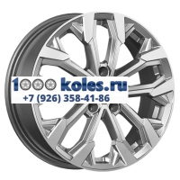 K&K 6,5x17/5x112 ET43 D66,6 Морейн (КС1046) Дарк платинум