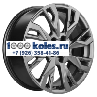 Khomen Wheels 7x18/5x114,3 ET53 D54,1 KHW1809 (Geely Coolray) Gray