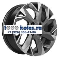 Khomen Wheels 5,5x14/4x100 ET43 D60,1 KHW1402 (Toyota Corolla) Gray-FP