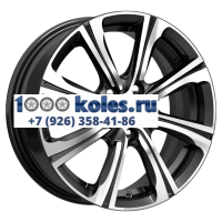 iFree 6x15/5x100 ET38 D57,1 Апероль (КС862) Блэк Джек