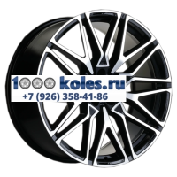 Khomen Wheels 9,5x21/5x112 ET30 D66,6 KHW2103 (X5/X6/X7 доп.) Black-FP