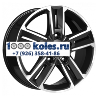 K&K 8x18/5x120 ET45 D72,6 Backfire (КС763) Алмаз черный
