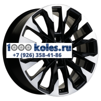 Khomen Wheels 8x20/6x139,7 ET45 D95,1 KHW2010 (LC 300 Tuning) Black-FP
