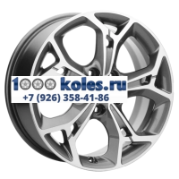 Khomen Wheels 7x17/5x114,3 ET50 D67,1 KHW1702 (CX-5/Seltos/Optima) Gray-FP