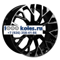 Khomen Wheels 7x17/5x114,3 ET45 D67,1 KHW1718 (CX-5/i40/Changan CS75FL/Besturn X80) Black-FP