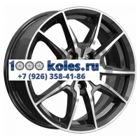 K&K 6,5x16/5x114,3 ET50 D66,1 Адамар (КС886) Алмаз черный