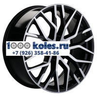 Khomen Wheels 8,5x20/5x112 ET33 D66,5 KHW2005 (Audi/VW) Black-FP