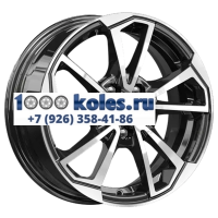 K&K 6x15/5x100 ET40 D57,1 КС1005 Алмаз черный