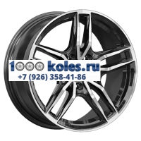 K&K 8x17/5x120 ET30 D72,6 Бартон (КС1110) Алмаз черный