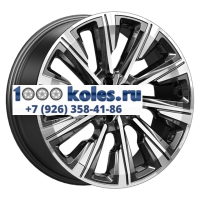 K&K 7,5x19/5x114,3 ET39 D66,1 Галего (КС1039) Алмаз черный