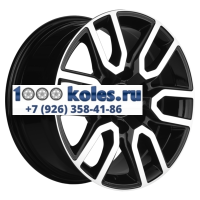 Khomen Wheels 8x17/6x139,7 ET42 D75,1 KHW1723 (Haval H9) Black-FP